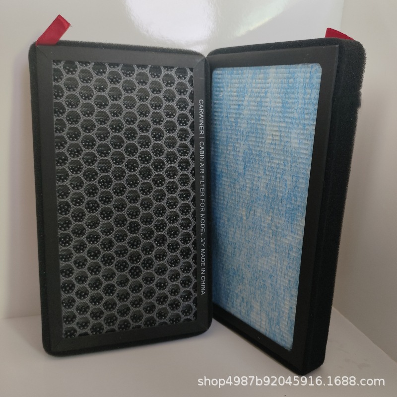 Tesla Model 3/Y Air Conditioning Filter 1035125-00-A for Cross-Border Use