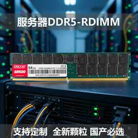 AI服务器DDR5rdimm内存条 64GB存储ERP企业级5600大数据ODECC