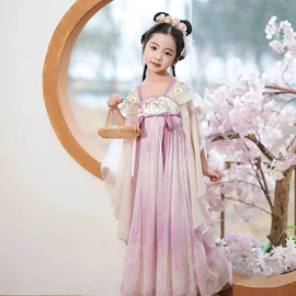 童汉服;汉服套装;汉服禅茶服