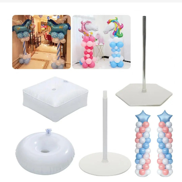 Bolsa de agua cuadrada, bolsa de inyección de agua, base de arco, celebración festiva, decoración de fiesta, diseño de boda, arco de globo image 10