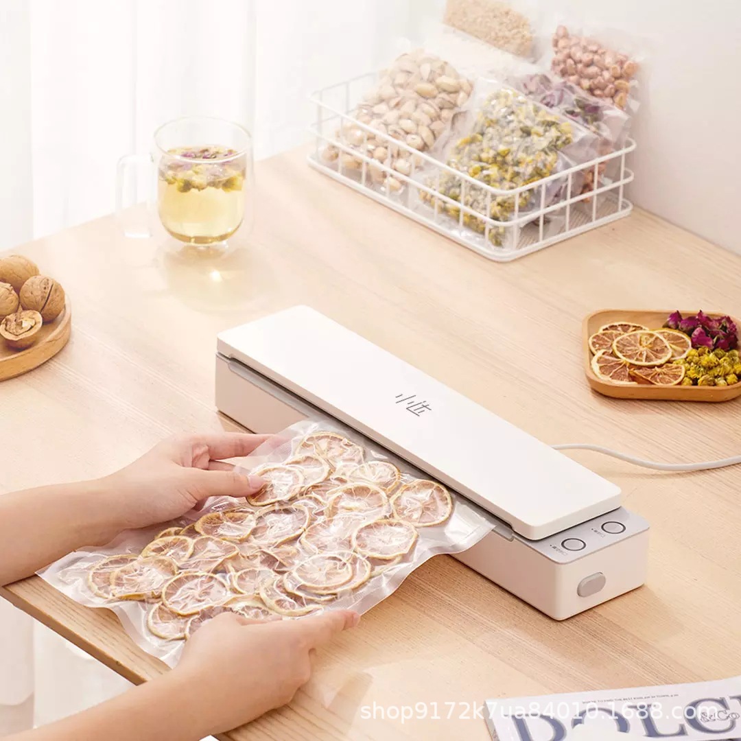 Food Packaging Sealing Machine Fresh Plastic Sealing Small Household Xiaoda Low Voltage DCVacuum Sealing Machine