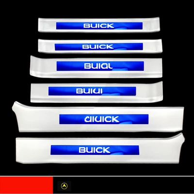 Dekorativ pedal başlıqları, Business Travel 28t Guard Plate - sku59-25s-28t-silver-titanium-blue-label-four-door-sill-strips-6-pieces