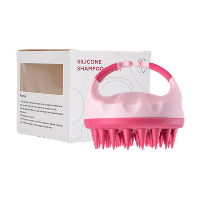 Universal silicone massager for scalp