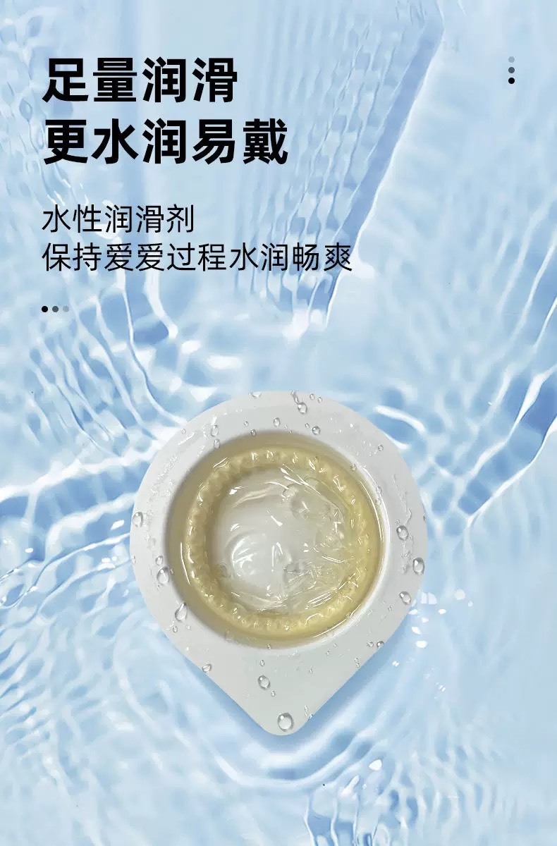 Celebrity Condoms 001 Goddess Condoms Hyaluronic Acid 20 Pieces Double Lubrication — detail image 16