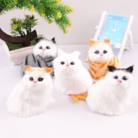 皮毛工艺品;钥匙扣及钥匙扣配件;动植物仿真