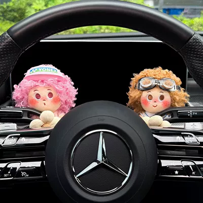 Sürətlər qutusu və əl tormozu başlıqları decoration, interior windshield wiper, turn - college-brown-hairdresser-badminton-girl-pink-heart-2-pieces