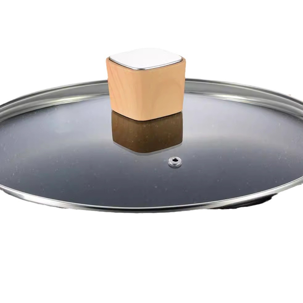 10-piece aluminium set wok de fundición a presión de aluminio wok antiadherente de piedra médica de comercio exterior wok doméstico