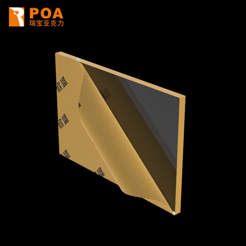 高透明亚克力板234568mm广告塑料板定做展示盒有机玻璃板加工定制