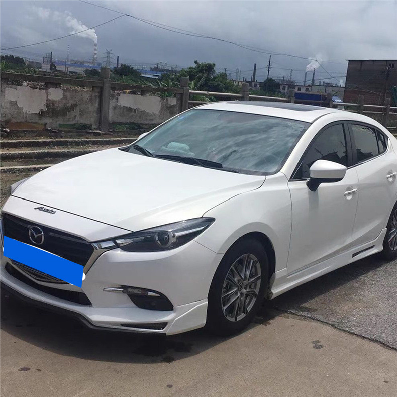 Suitable for 14-18 Mazda 3 Axela Body Kit Modification Parts, Including Front Spoiler, Side Skirts, and Rear Lip, Wholesale