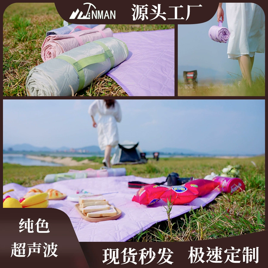 Purit -color large -sized solid color cost -effective moisture -proof pads high quality, waterproof moisture -proof grinding cloth custom picnic mat