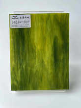 新品 高奢金星玻璃 蒂凡尼彩色压花艺术镶嵌玻璃原片