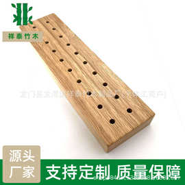 实木音叉架底座橡胶木底板榉木底座木质底座配件橡胶木展示架