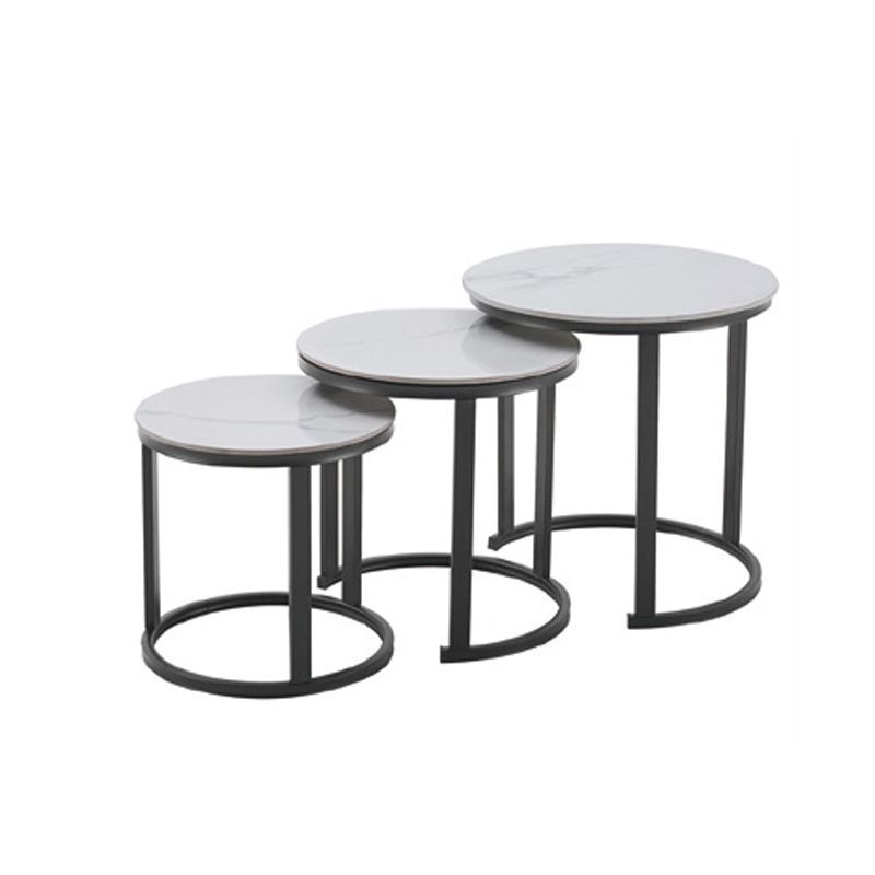 Balcón mesa de té de hierro forjado sofá doméstico de pequeño hogar mesa de té de oficina mesa baja mesa de té telescópica