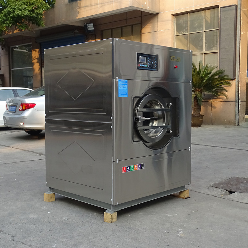 大型工業用洗濯機 50KG 大型全自動洗濯乾燥機 30kg XGQ-30 ステンレス鋼|undefined