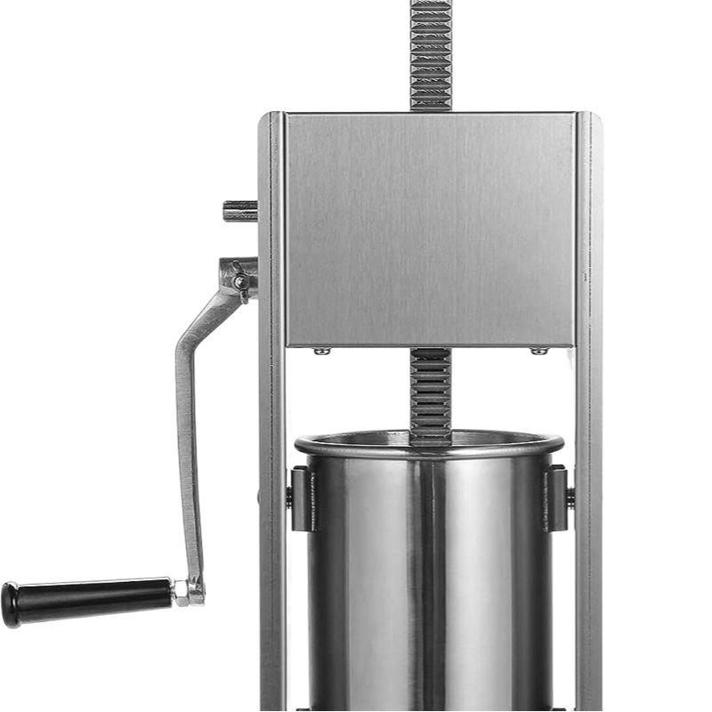 Cross-border Amazon vertical stainless steel manual sausage filling machine commercial household sausage machine sausage filling machine 3 liters 5 7 liters
