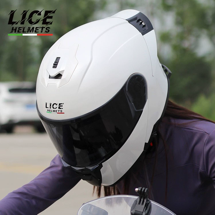 Полудетский шлем LICE, линза годовых сезонов, универсальная педаль