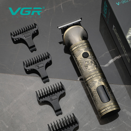 VGR106 six-in-one set hair clipper professional retro oil hair clipper professional electric hair clipper