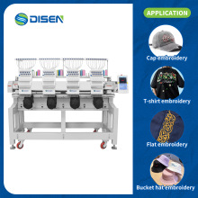 Disen 4 Head Computer Embroidery Machine���^��X�����C�̽��C