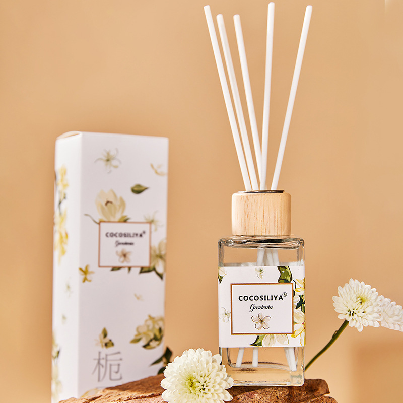 Nueva fragancia floral aromaterapia libre de fuego aceite esencial ratán fragancia hogar interior Hotel aire fragancia aromaterapia decoración fragancia
