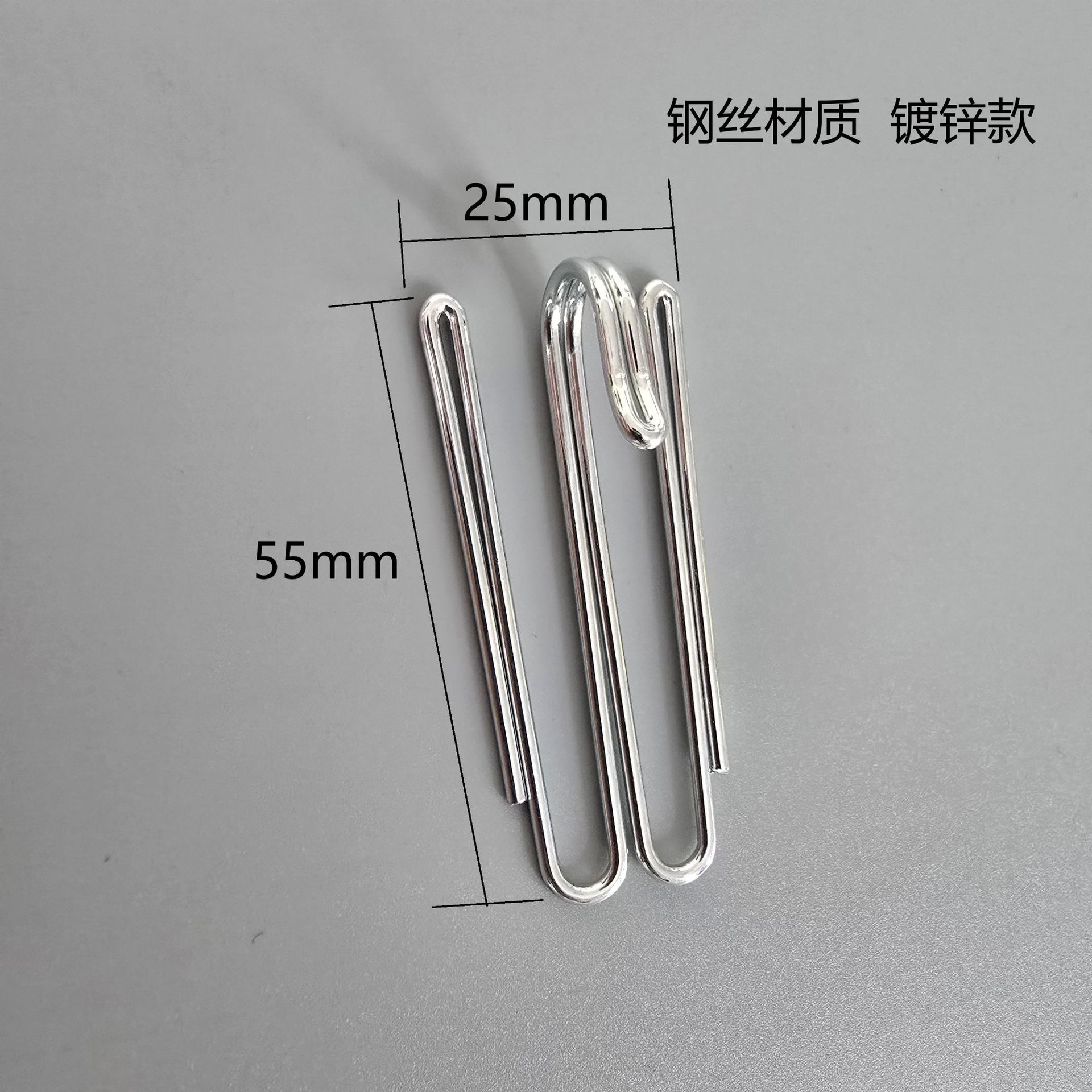 In-Stock Cross-Border Curtain Hooks Metal Fabric Strap Hooks Hardware Accessories Hooks Four-Prong Hook Two-Prong Hook