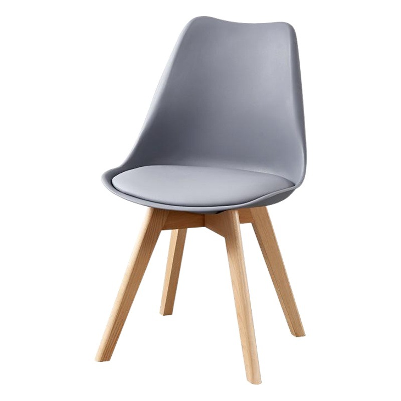 Ames Tulip silla simple casa silla cómoda respaldo comedor silla oficina cafetería negociación silla