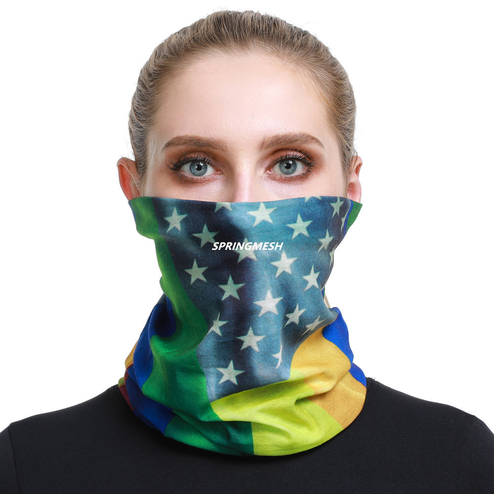 Sun Protection Mask, Outdoor Hiking Sunshade Face Towel, Anti-Uv Camouflage Seamless Magic Headscarf, Cycling Face Towel
