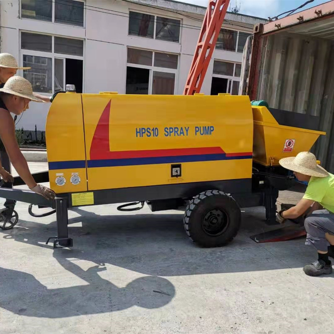 抹墙泵 喷浆机 打灰机 打浆机 湿喷机 高压喷涂泵 管卡 大象缸