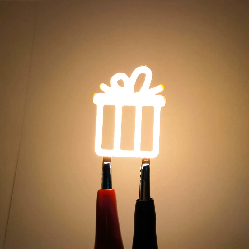 Креативные LED ретро украшения, подарочная коробка, источник света, 3в, опт