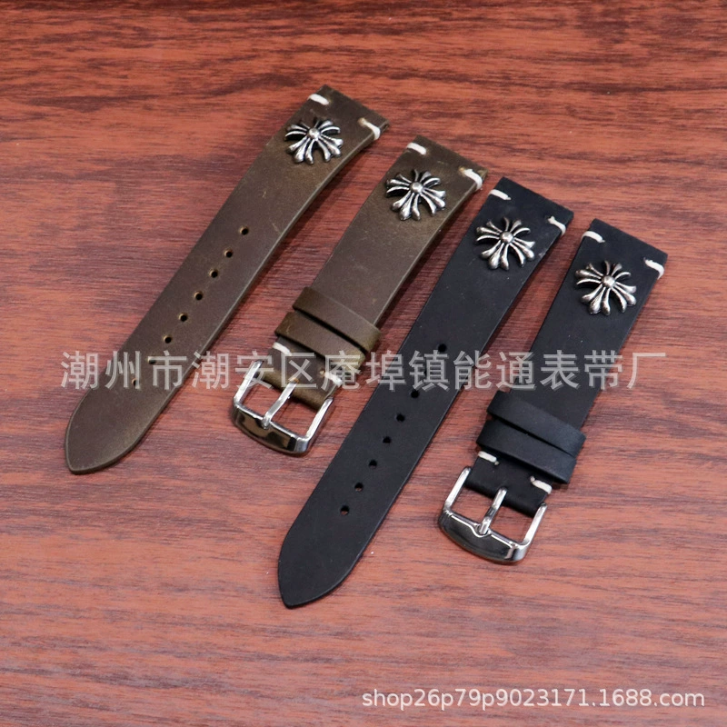 Новый Crazy Horse кожаный ремешок Kro Core ремешок подходит для производителей часов Huawei GT на складе