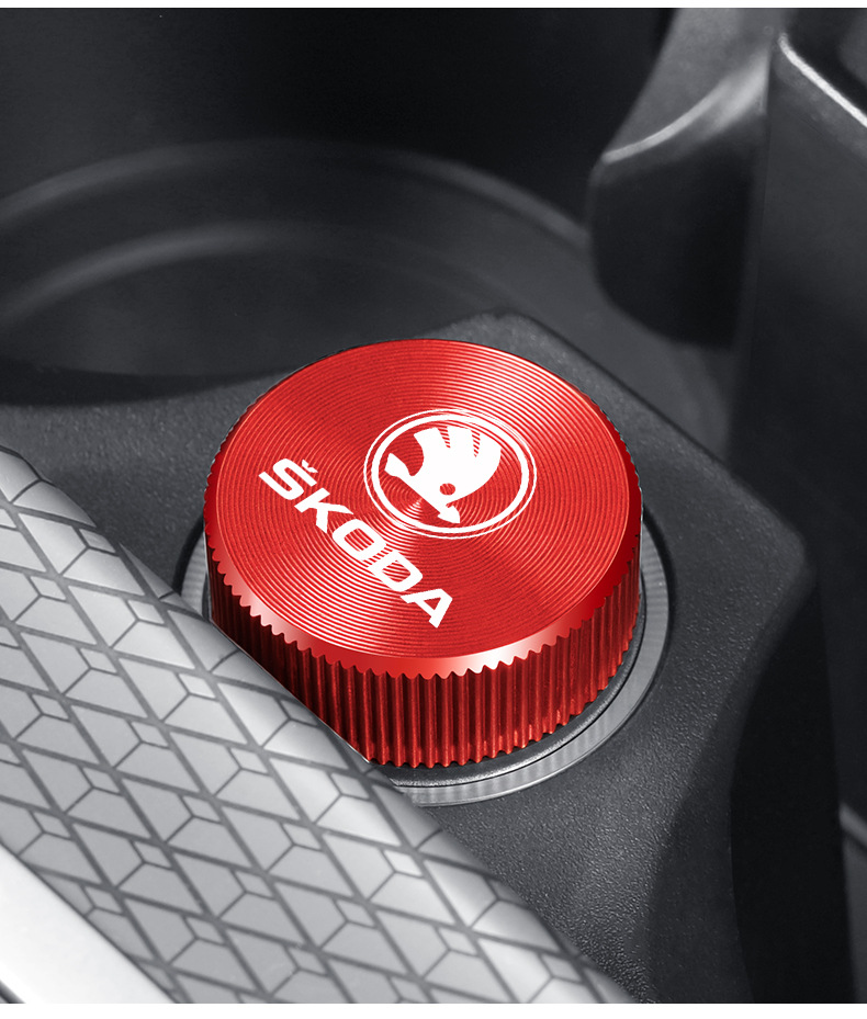Suitable for Skoda Octavia Superb, Fabia, Citigo, Kamiq, Karoq, Superb Car Cigarette Lighter Dust Cover