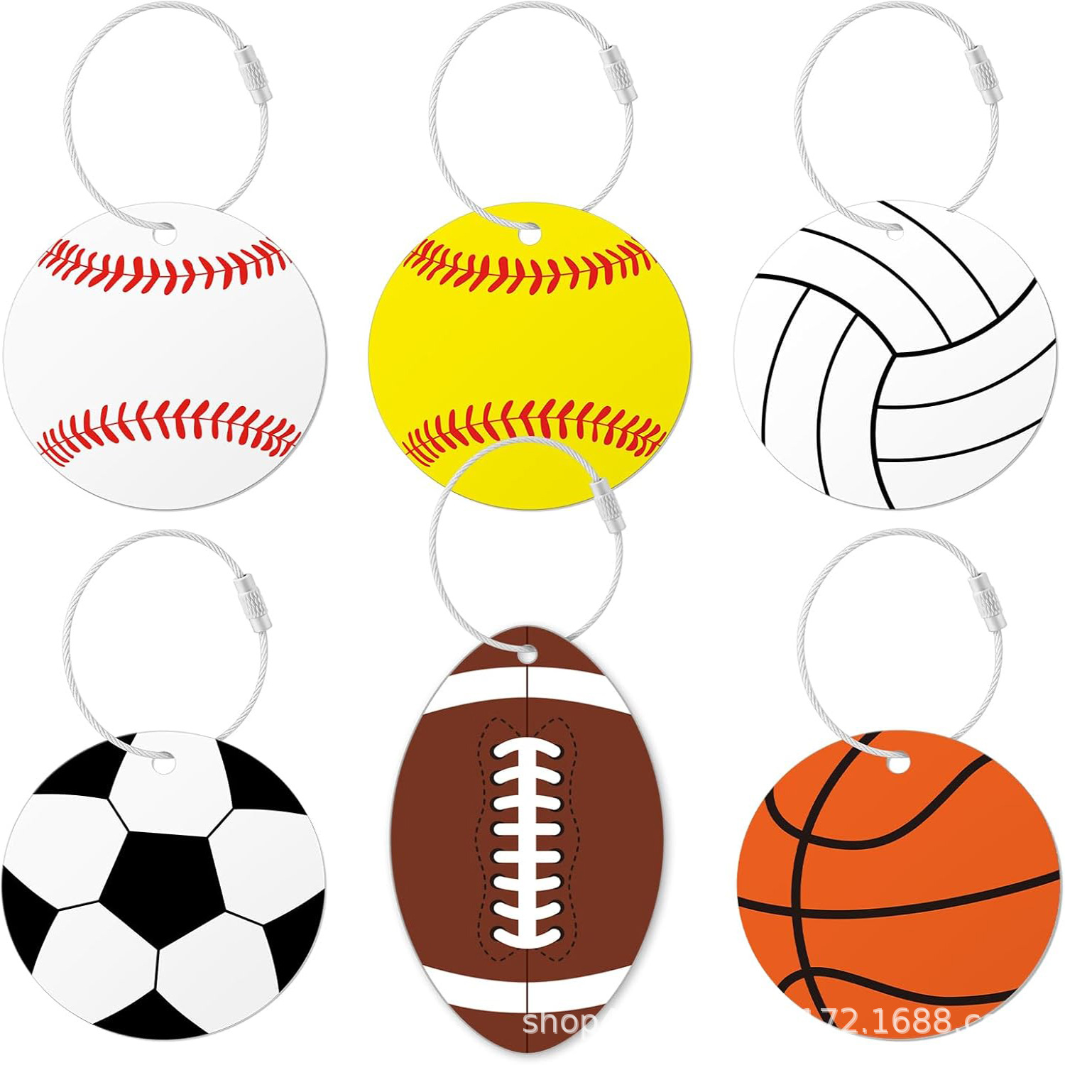 Amazon Manufacturers Supply Sports Luggage Tags, Which Are Suitable for Suitcase Tags and Can Be Customized with Name Information
