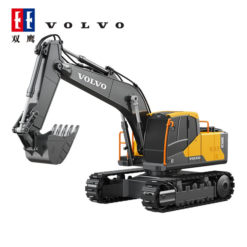 Экскаватор, игрушка для мальчиков, модель инженерной машины, Volvo, дистанционное управление