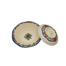 新品上市2024热销果盘维族中亚通用果盘盖碗中号小号托盘批发