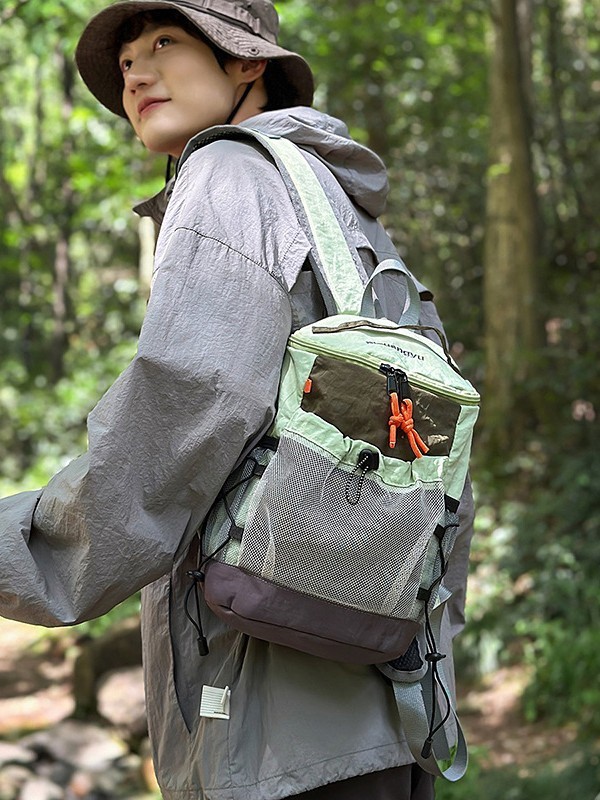 跨境新款尼龙防刮爬山双肩包大容量户外徒步登山包简约轻便旅行包|undefined