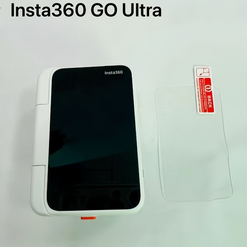 适用影石Insta360 GOUltra高清透明屏幕保护膜高铝大弧钢化玻璃膜|undefined