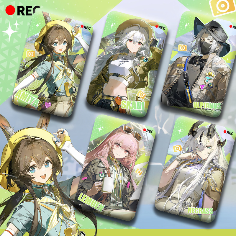 アークナイツ ゲーム ワイルド ライト コレクション スカディ アミヤ ウルビアン 周辺スクエアバッジ|undefined