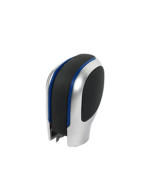 Car Modification Parts Gear Shift Cab and accessories - pu-leather-blue-edge