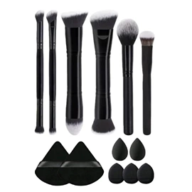 化妆刷、刷包;化妆工具套装;粉扑、美妆蛋