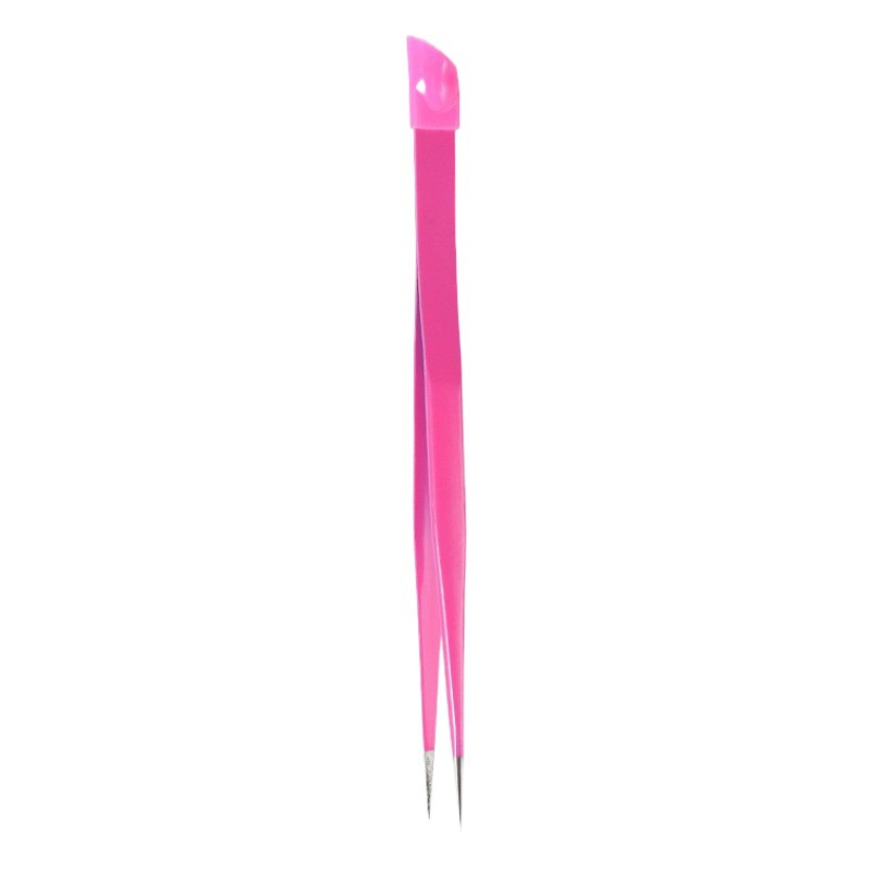 Multi-funcional de doble cabeza pinzas de precisión con silicona taladro clip de joyería en relieve de acero inoxidable taladro herramienta de uñas