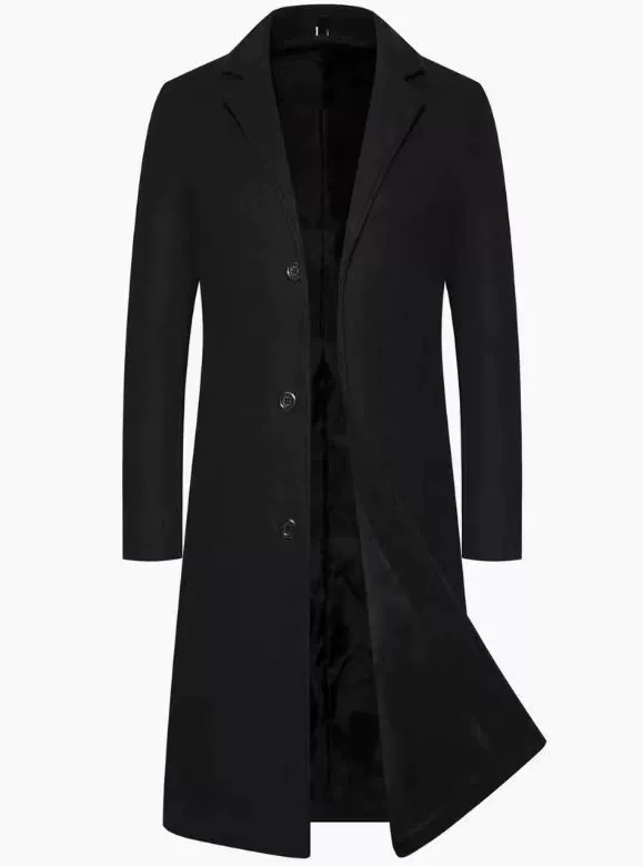 Long capacious jacket, trench coat for leisure, (Physicals), British style