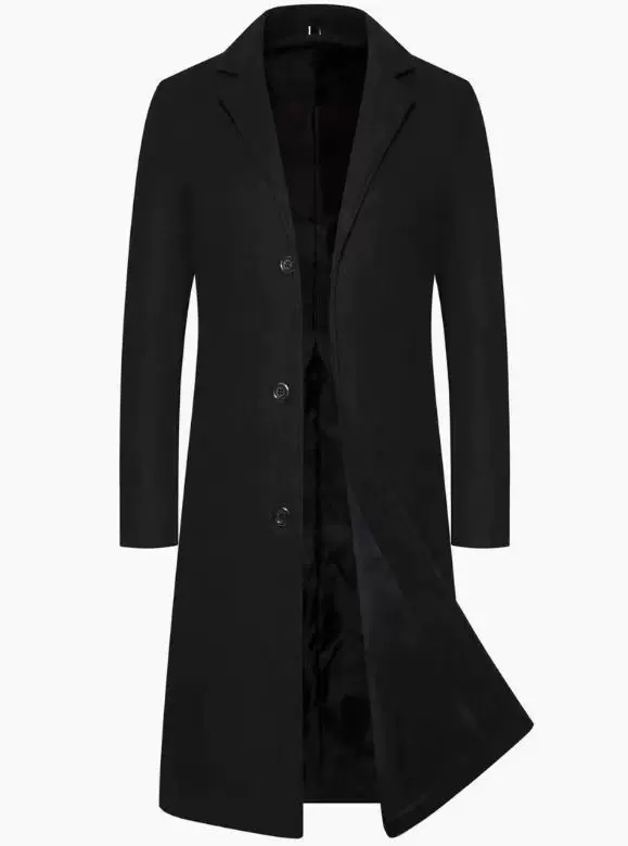 Long capacious jacket, trench coat for leisure, (Physicals), British style