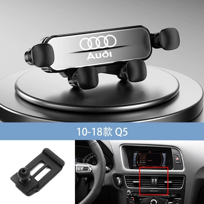 Car phone holder — mobile phone holder - silver-10-18-q5