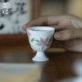 功夫手绘粉彩陶瓷品茗杯