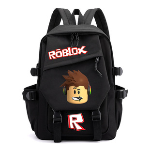 Cross-Border Roblox Game Peripherals Men's and Women's Backpacks Travel Bags Computer Bags High School Students' School Bags Backpacks Trendy