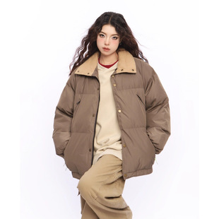 �n��С���ӿ���ɫ���I������Ů�ﶬ����oversize�ٴ�Ӻ�����޷�