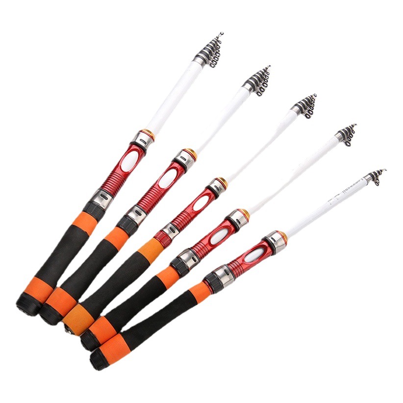 Cola suave pequeña varilla de roca encogimiento sección corta varilla de balsa caña de pescar pequeña varilla de mar varilla de lanzamiento de tiro largo varilla de balsa transfronteriza varilla de pesca de roca