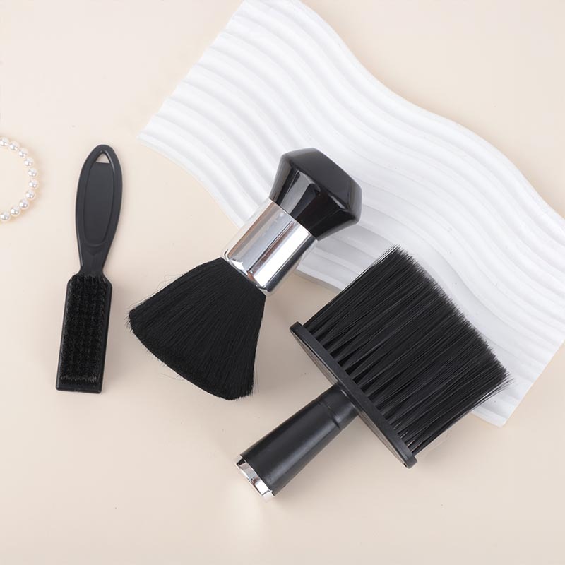 Barberie set cepillo de limpieza de cuello cepillo de peluquería cepillo portátil cepillo de cabello suave cepillo de aceite fábrica al por mayor