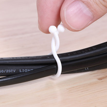 电线理线扣理线夹数据线充电线整理夹扣式绑线带网线捆线绳固定夹