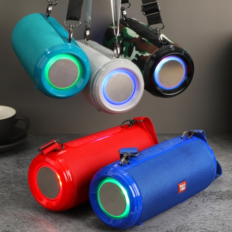 Transfronterizo TG537 altavoces Bluetooth batería de tela portátil subwoofer inalámbrico creativo tarjeta de regalo de audio Bluetooth