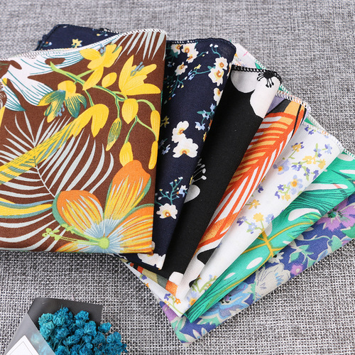 Men floral chintz pocket cloth chest towel suit is assembly act the role of square leisure fashion handkerchief trend